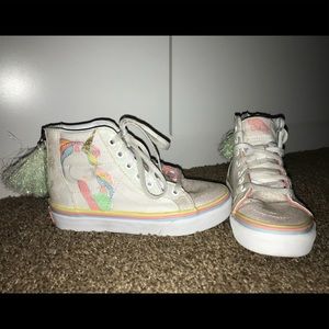 Vans Shoes - Youth Unicorn Vans High Tops Size 13 Vans Shoes - Youth Unicorn Vans High Tops Size 13